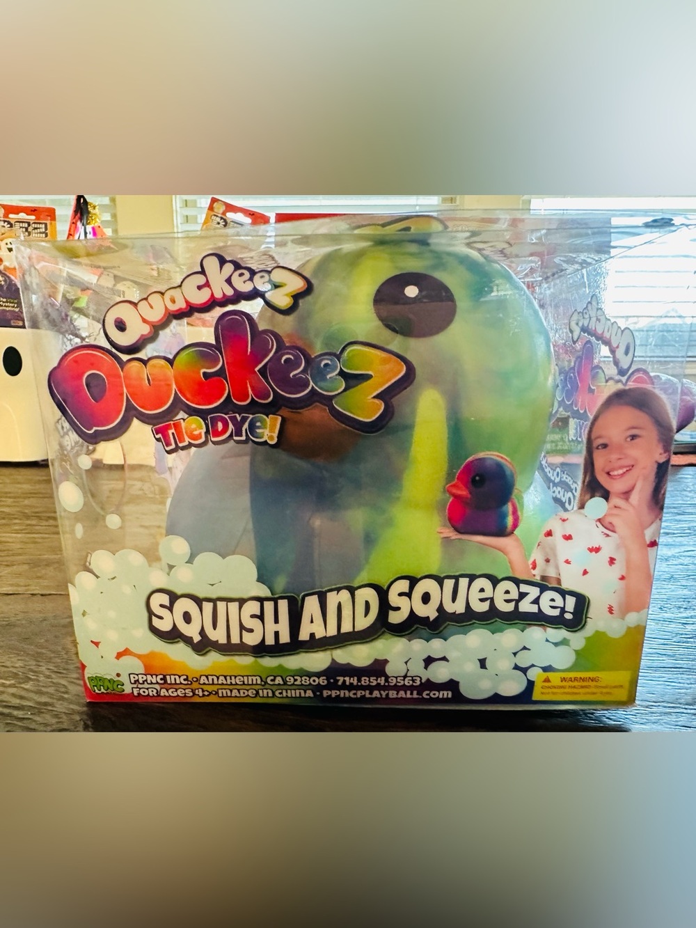 🩵💛🩷Five below Jumbo Tie Dye Duck Squish